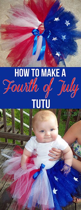 How To Make Your Own Toddler Girls Fourth Of July Tutu