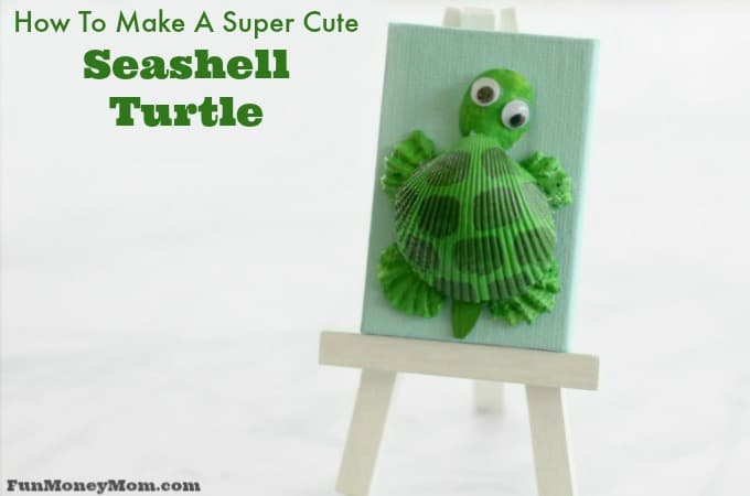 How To Make A Super Cute Seashell Turtle
