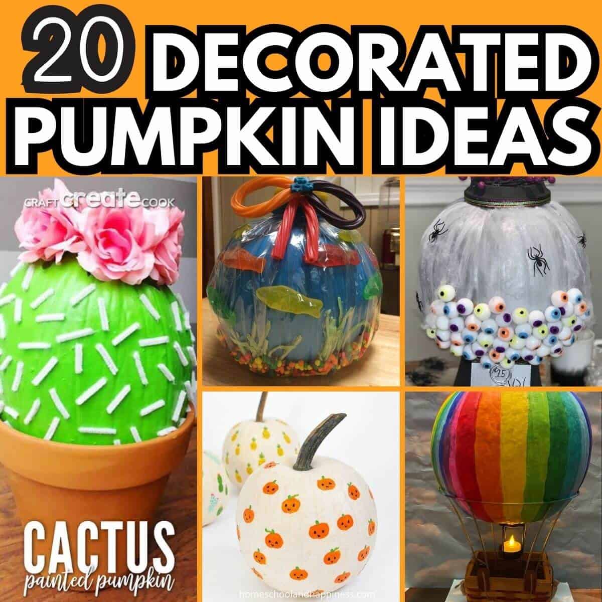 Ideas to Decorate Pumpkins That Are Creative and Fun