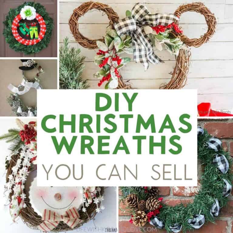 DIY Christmas Wreaths to Make and Sell