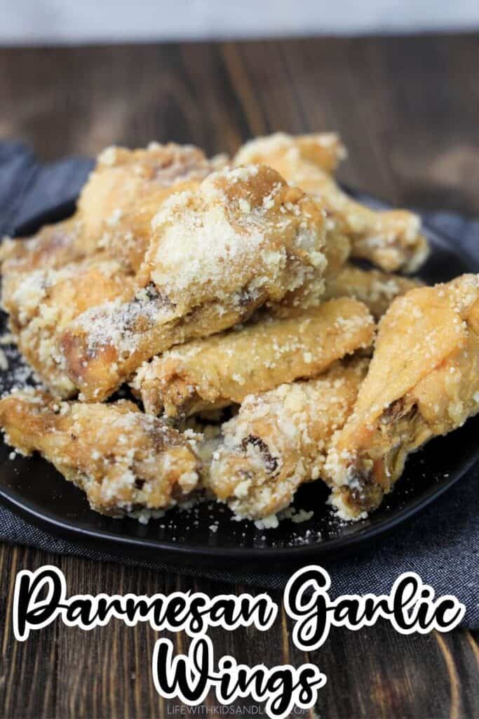Easy Parmesan Garlic Chicken Wings