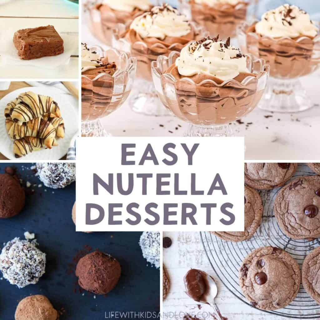 Nutella Dessert Recipes