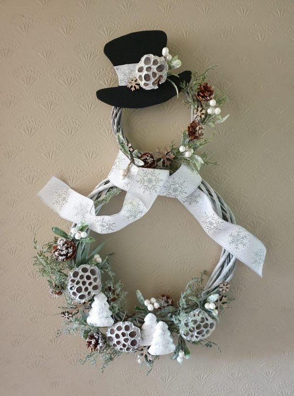 snowman wreathdecoration how to make christmas holiday dollartree.jpgfit6002c806ssl1