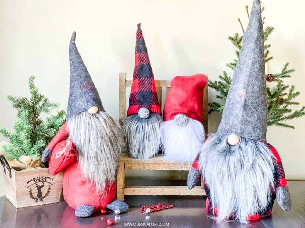Christmas gnomes on display 1