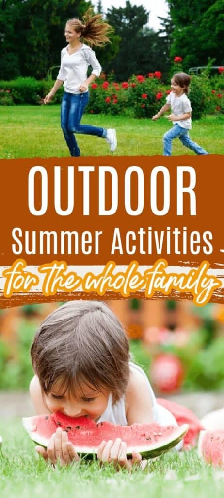 outdoor activities to do with your kids this summer