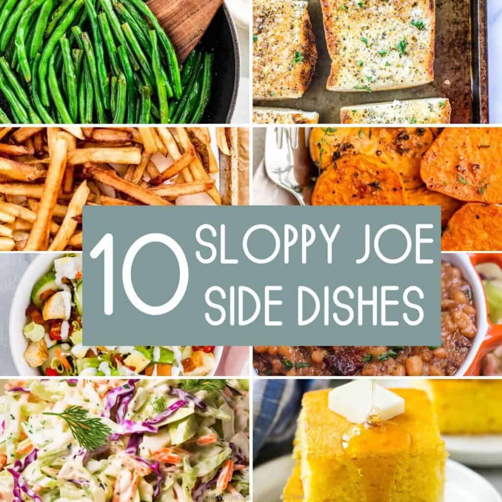 sloppy joe side dishes
