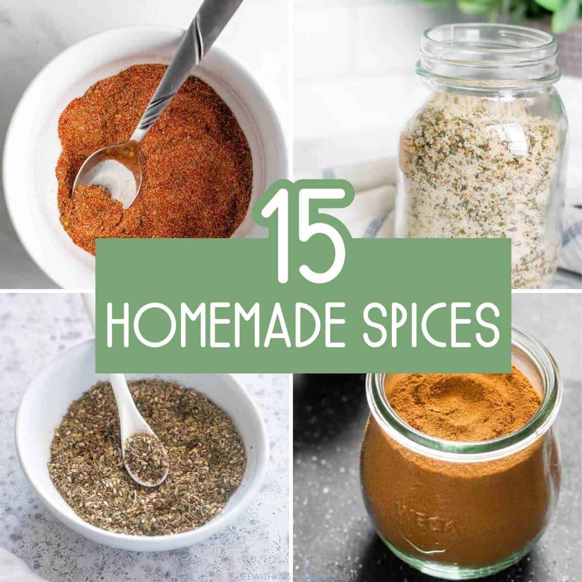 Homemade Spice Blends – Seasoning Mixes