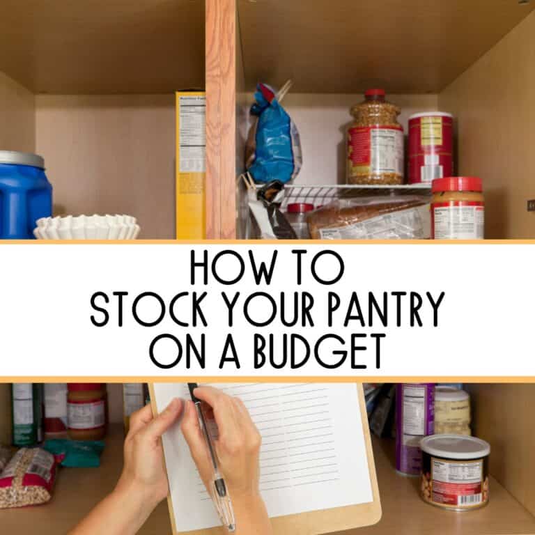 Stock Your Pantry On A Budget